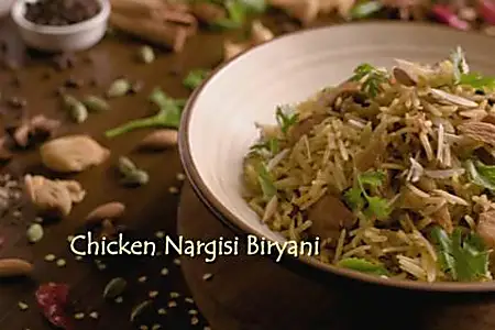 Chicken Nargisi Biryani