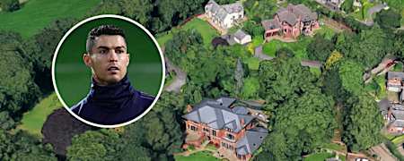 Cristiano Ronaldo Selling Former Manchester Mansion for £3.25M
