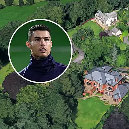 Cristiano Ronaldo's Manchester Mansion Is on the Market
