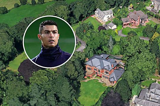 For Sale: Cristiano Ronaldo's Former Manchester Mansion