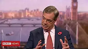 Nigel Farage: I won't stand as candidate in election