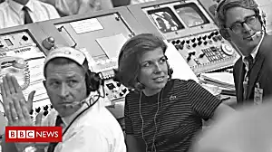 The only woman in the Apollo 11 control room