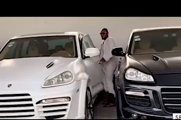 Check out the car Funny Face chose after Adebayor gave him options Check out the car Funny Face chose after Adebayor gave him options