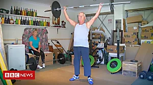 Retired couple are weightlifting champs