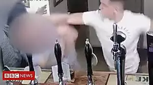 Man jailed for 'ferocious' pub attacks