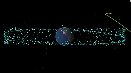 Asteroide Apophis no chocará con la Tierra