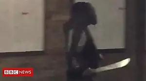Man with machete Tasered at rail station