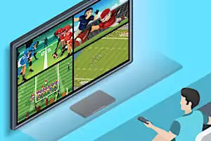 Get ready for football season - watch up to 4 games on one TV