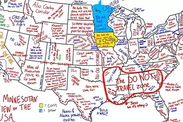 17 Maps That Show Us A New Perspective Of The U.S.