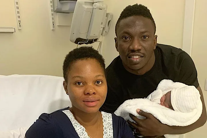 Super Eagles midfielder Oghenekaro Etebo says he’s shaking after watching his wife deliver a baby