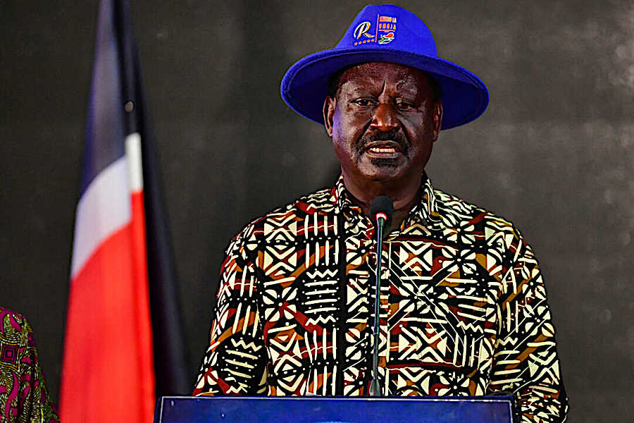 Kenya's Odinga files court petition against presidential election result