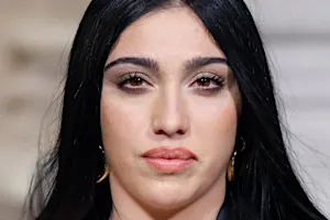 Madonna's eldest Lourdes Leon reveals her bare breasts in seriously sheer outfit