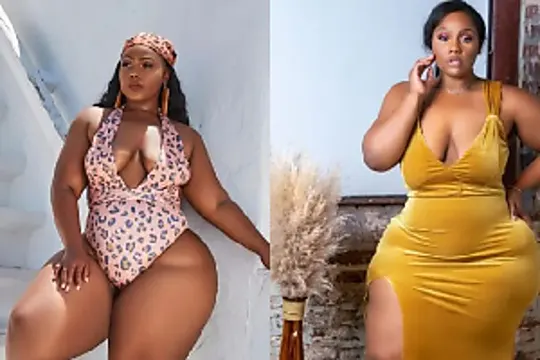Check out hot photos of the plus size model who is causing commotions with her gorgeous body