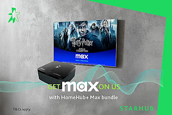 Enjoy StarHub ultra-fast network, Max and HBP Pak on us!
