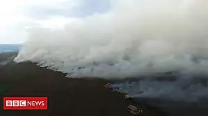 Four-week fire the size of 247 rugby pitches