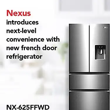 Nexus introduces next-level convenience with new NX- 625FFWD refrigerator