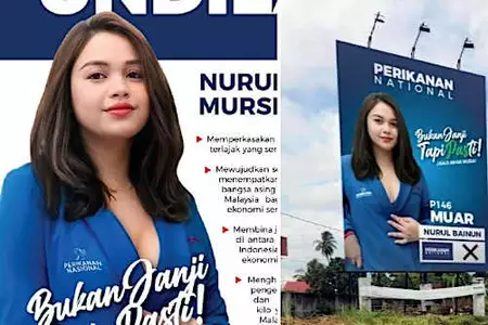 Muar's Sexy New "Election Candidate" Has Tongues Wagging