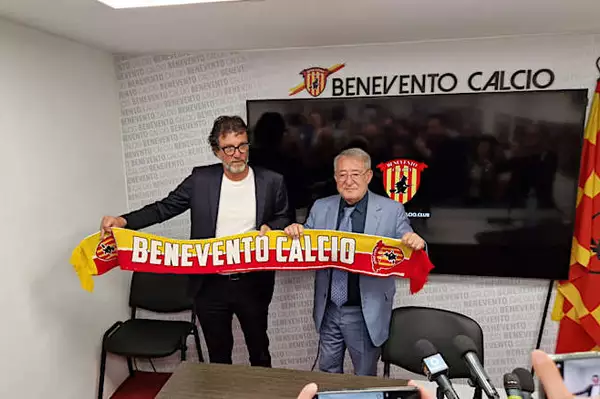 Benevento, Vigorito: "Mi sono allontanato, rimedierò". Carli: "Allenatore? Ho un nome in testa"