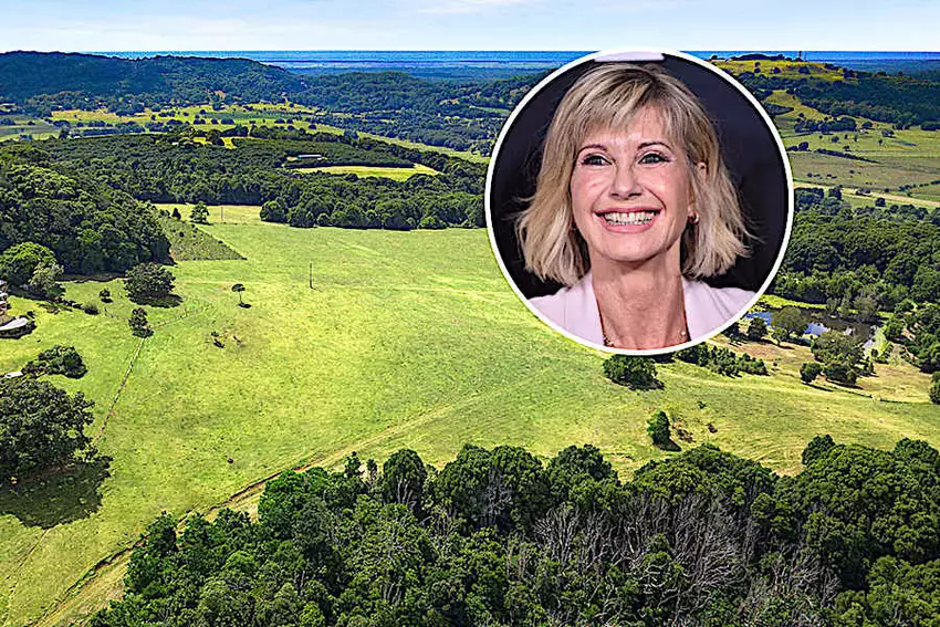 Olivia Newton-John Selling 187-Acre Australian Farm