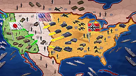 ¿Cómo gestionarías un escenario de la 2ª Guerra Mundial? Este juego simula conflictos geopolíticos.