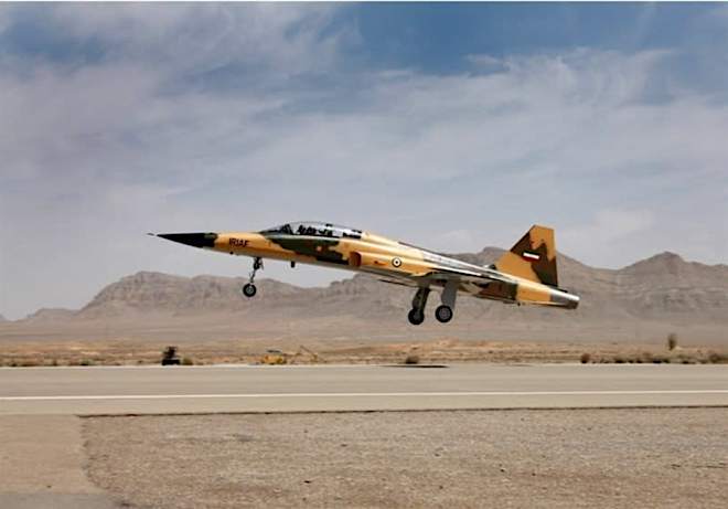 iran unveils fourth-generation fighter jet