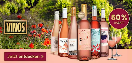 Exklusive Rosados aus den besten Anbauregionen. Jetzt über 50 % sparen.
