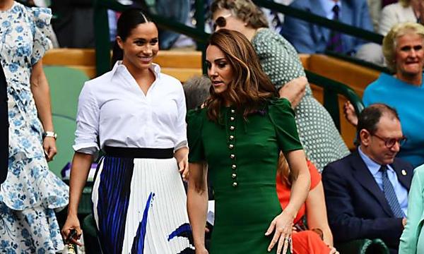 Duchesses Meghan and Catherine attend Wimbledon final