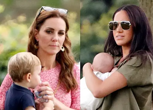 [Pics] Photos Show The Difference Between Meghan & Kate's Parenting