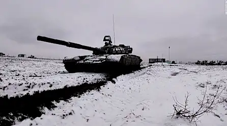La nieve se está derritiendo en Ucrania. Eso podría ser un problema para los rusos