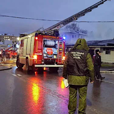 Russia detains suspect over deadly bar inferno