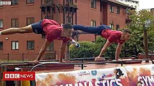 Gymnastics medallists return to Birmingham