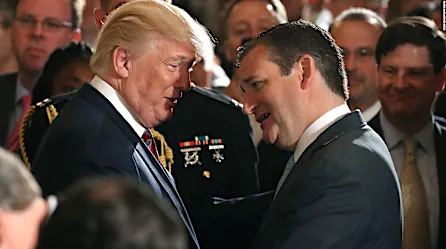 Ted Cruz: Estoy en desacuerdo con la retórica de Trump