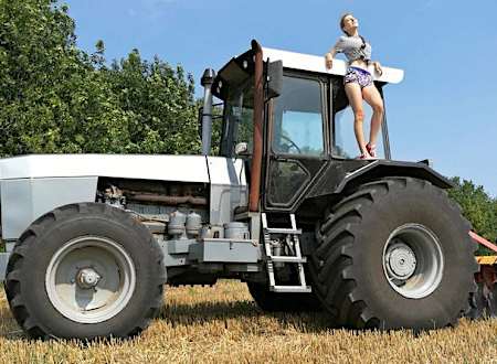 Tractor Driver Natasha