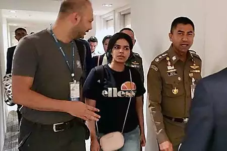 Saudi asylum seeker leaves Bangkok airport under UN care