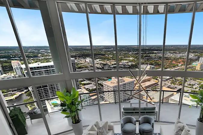 Fort Lauderdale’s Highest Penthouse Soars Nearly 500 Feet Above the Florida City
