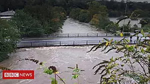 Wales under water from Storm Callum