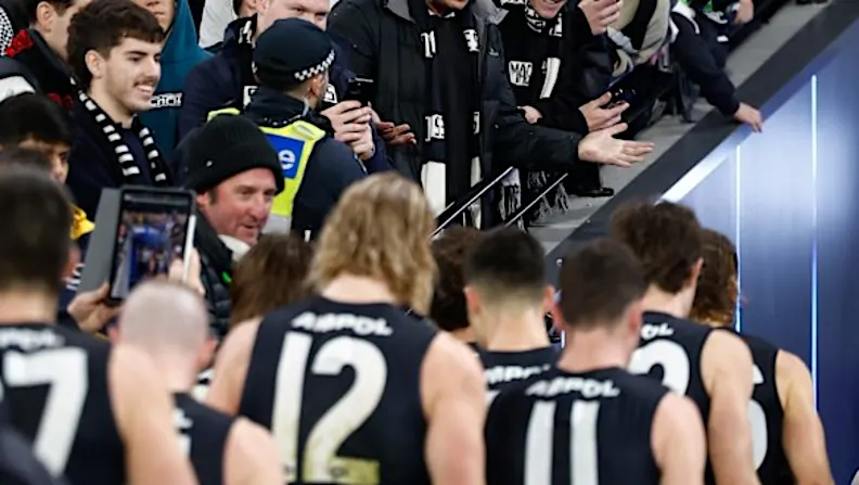 The writing was on the wall for the Blues – in black and white this time