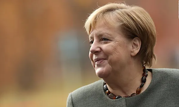 'I'm really enjoying this!' Relaxed Merkel rediscovers her voice