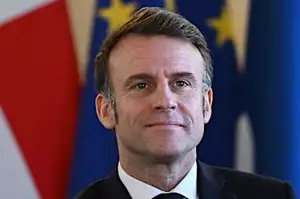 報道稱馬克宏將擊敗川普對英國進行國事訪問