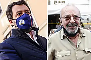 Salvini e Vauro, botta e risposta al veleno: scintille in tv | Virgilio Notizie