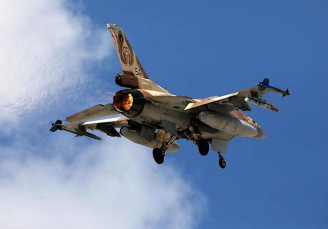 what were israeli f-16s doing at controversial flyover?