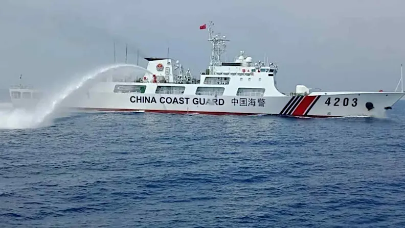 Philippine Coast Guard commodore on mission to 'expose' China