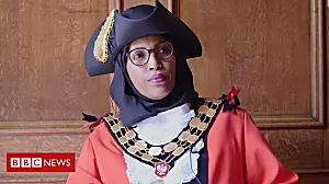 The mayor who wears a hijab