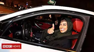 Saudi women hit the road