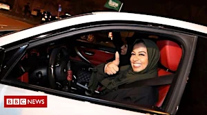 Saudi women hit the road