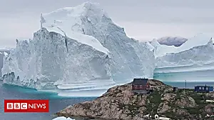 Iceberg threatens Greenland village