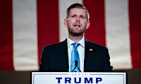 Eric Trump once promoted ‘lock her up’ chants. Here’s what he’s saying now