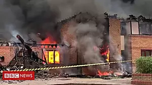 Holiday Inn 'almost destroyed' in fire
