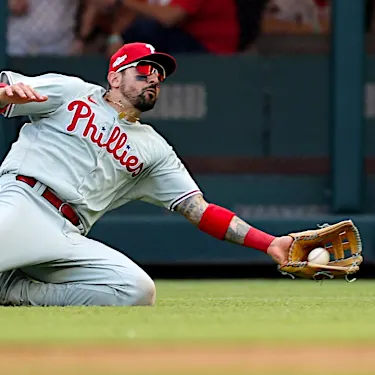 Phillies edge Braves in MLB playoff series opener