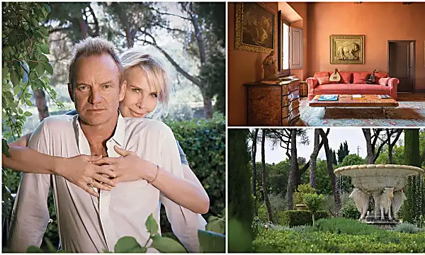 Trudie Styler and Sting and Their Five Favorite Things at Home